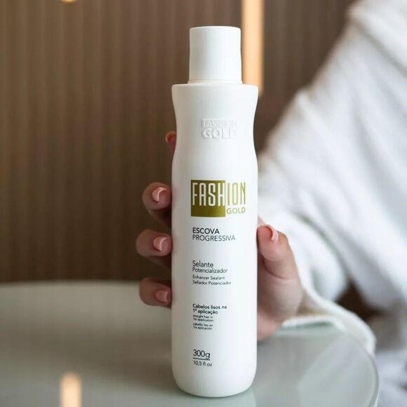 Sealed NEW! Ybera Fashion Gold Brazilian Keratin Smoothing Treatment 300g / 10oz - Picture 2 of 4